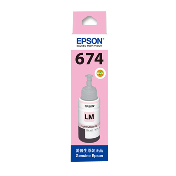 EPSON/爱普生 墨水补充装 T6746 浅洋红色 1盒