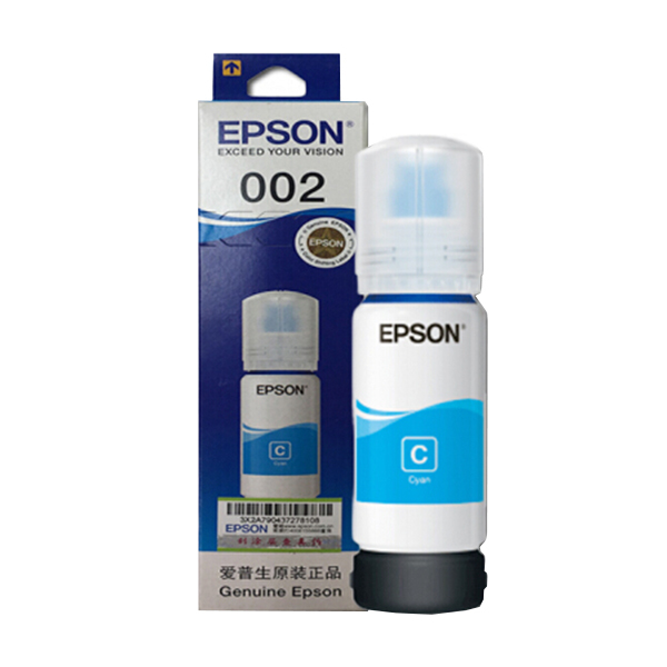 EPSON/爱普生 墨水 002系列T03X2 青色 1盒