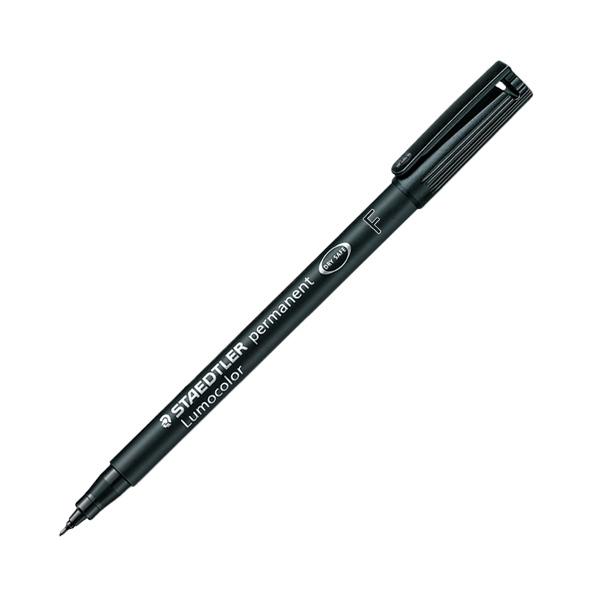STAEDTLER/施德楼 速干油性笔 F318 0.6mm 黑色 10支 1盒
