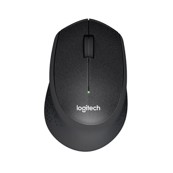 LOGITECH/罗技 无线鼠标 M330 黑色 1个