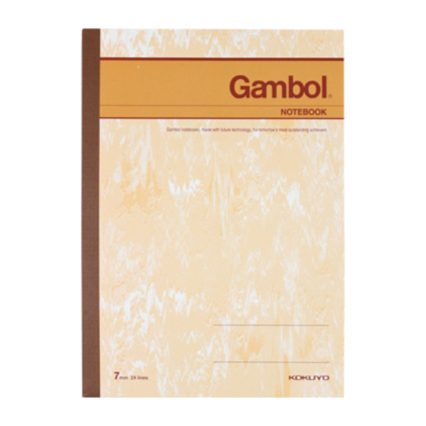 GAMBOL/渡边 无线胶装本 G5503 A5 50页 颜色随机 1本