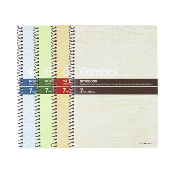GAMBOL/渡边 线圈本 S5803 A5 80页 6本/包 1包