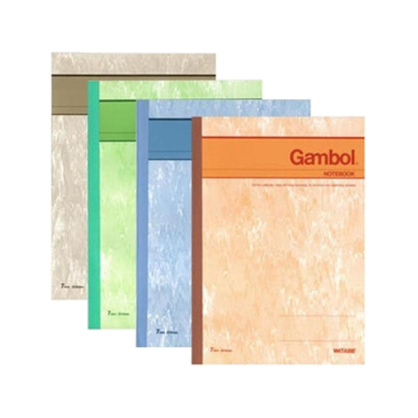 GAMBOL/渡边 无线胶装本 G6503 B5 50页 12本/包 1包