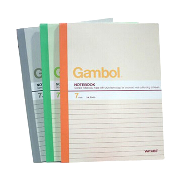 GAMBOL/渡边 无线胶装本 G5303 A5 30页 12本/包 1包