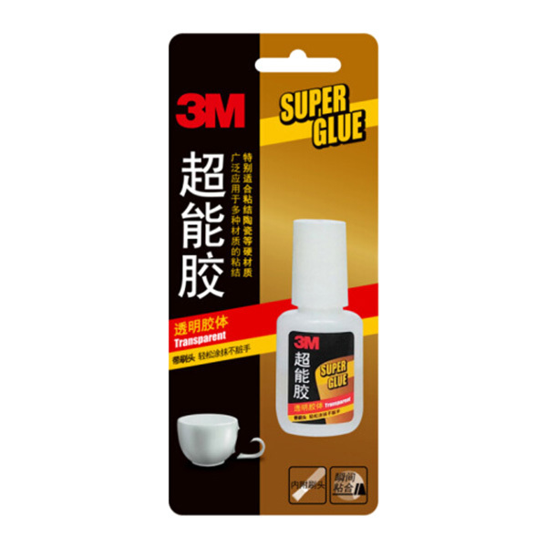 3M 带刷头超能胶水 AD110 5g 1个