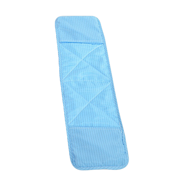 HYJJ/翰洋洁净 清洁工具配件-防静电无尘平板拖把布 H00400L2 适用H0040001 520×150mm 蓝色 1条