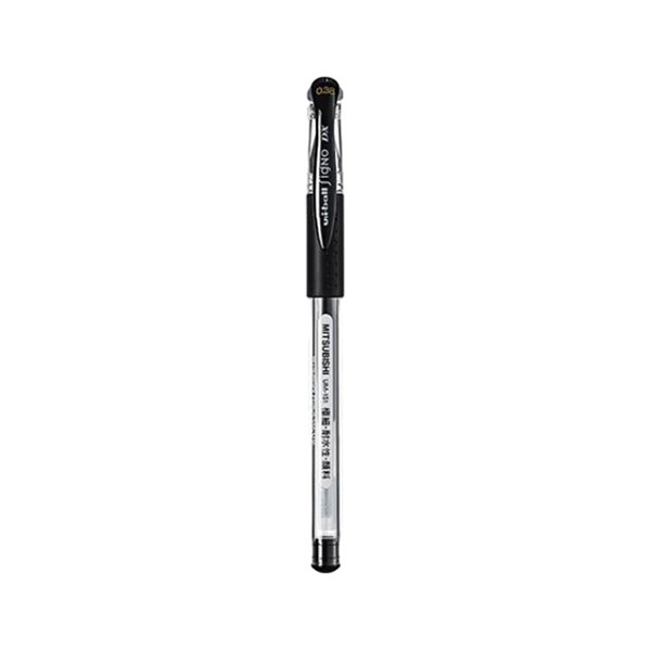 UNI/三菱 UM-151-38 极细啫喱笔 UM-151-38 0.38mm黑色 1支