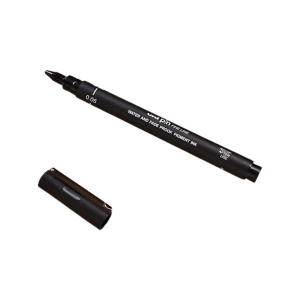 UNI/三菱 PIN-200 针管笔 PIN02-200 0.2mm黑色 1支