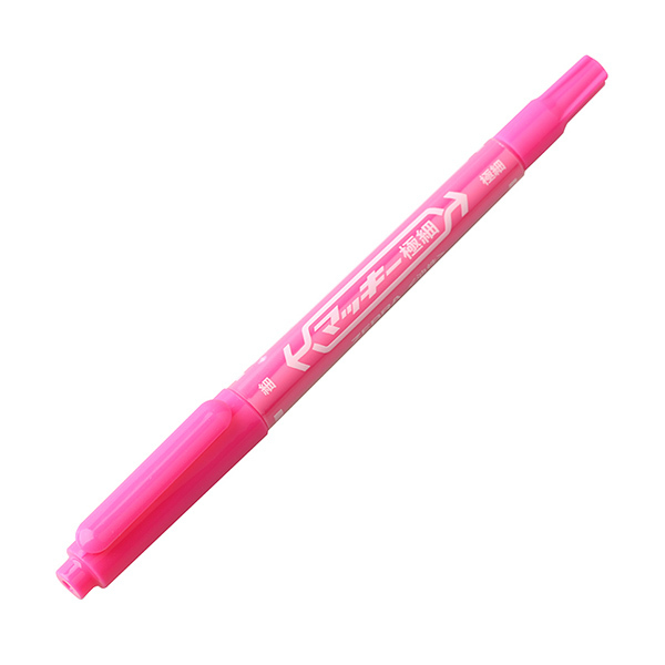 ZEBRA/斑马 YYTS5 小麦奇双头油性记号笔 YYTS5 粉色 细头1.0-1.3mm 极细头 0.5mm 1支