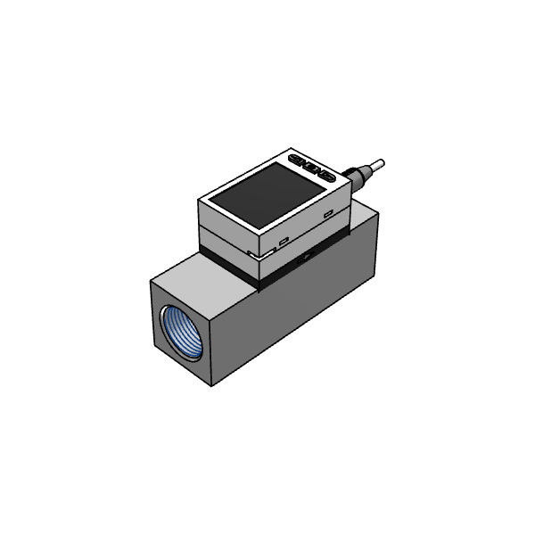 SMC PF3A7系列流量开关 PF3A703H-10-CS 流量范围30~3000L/min 接口Rc1 NPN 1个