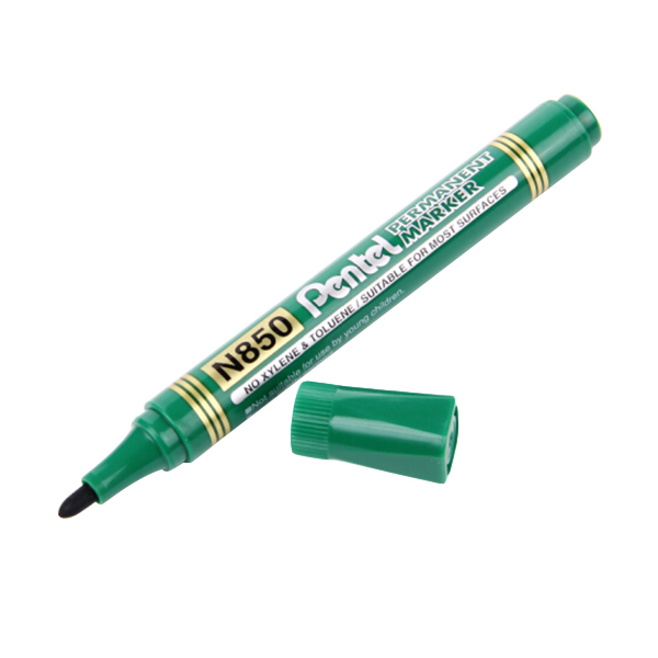PENTEL/派通 记号笔 N850 2mm 绿色 1支