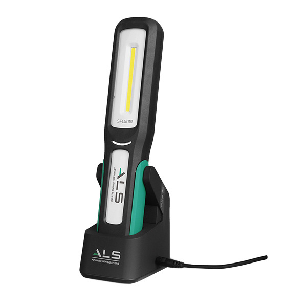 ALS LED直板灯(充电式) SFL501R IP65 500lm 5小时/2.5小时/5小时续航时间(正面弱档/ 正面强档/顶部)3.8V 3000mAh 锂离子电池 1套
