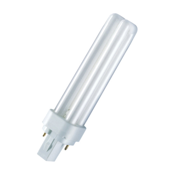 OSRAM/欧司朗 2针2U插拔管 DD 10W 840 G24d-1 O-D 1个