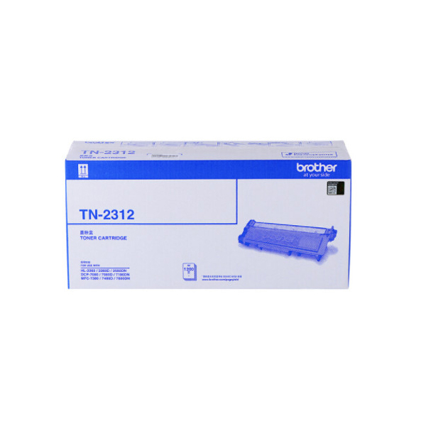 BROTHER/兄弟 墨粉 TN-2312 黑色 1个