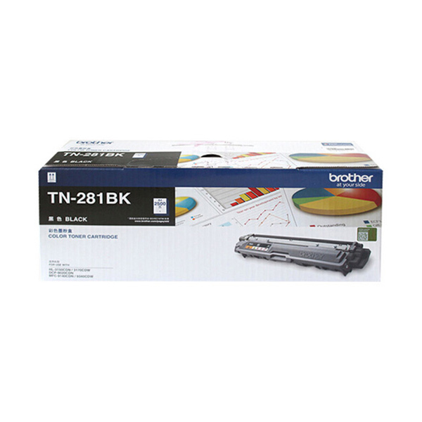 BROTHER/兄弟 墨粉 TN-281BK 黑色 1个