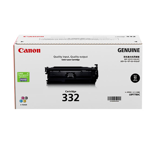 CANON/佳能 硒鼓 CRG-332BK 黑色 1个
