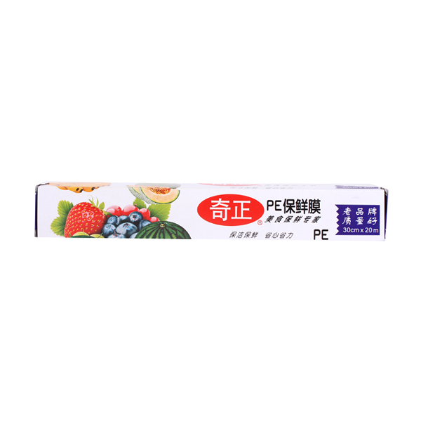 QIZHENG/奇正 PE保鲜膜 HB-003 30cm×20m 1盒