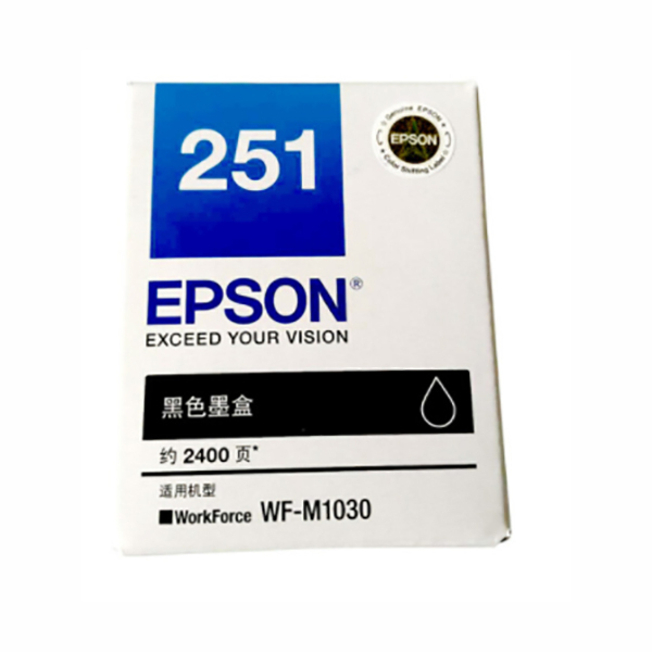 EPSON/爱普生 墨盒 T251 黑色 1个