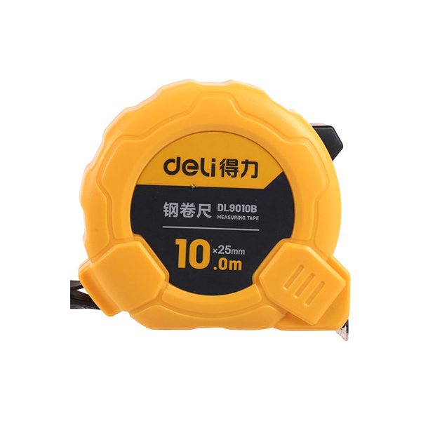 DELI/得力 钢卷尺 DL9010B 10m×25mm 1把