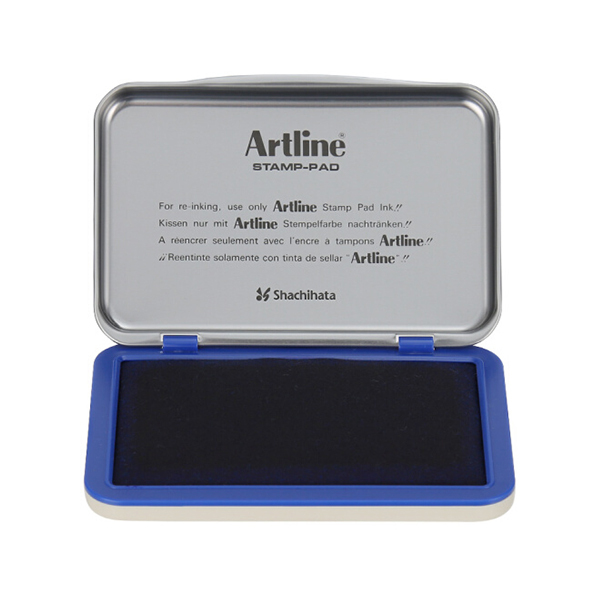 ARTLINE/旗牌雅丽 印台 EHJ-3 蓝色 67×106mm 1个