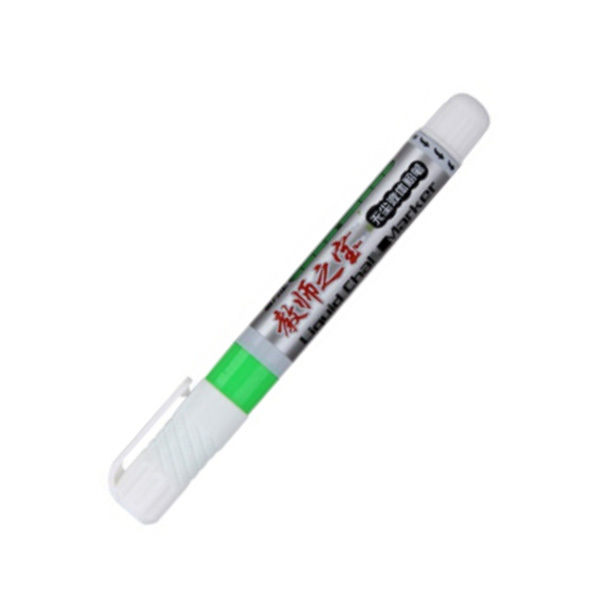 GENVANA/金万年 可加墨无尘液体粉笔 G-0624 绿色 1.5-3.0mm 10支/盒 1盒