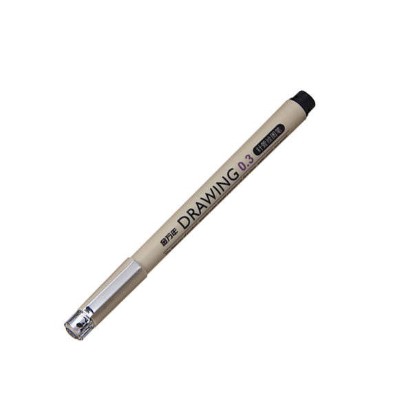 GENVANA/金万年 针管绘图笔 G-0953 黑色 0.3mm 12支/盒 1盒