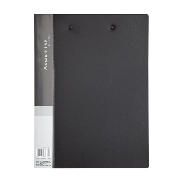 COMIX/齐心 双强力夹 AB600A-W A4 黑色 1个