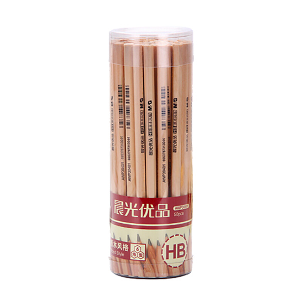 M&G/晨光 优品六角铅笔 AWP30401 HB 50支 1筒