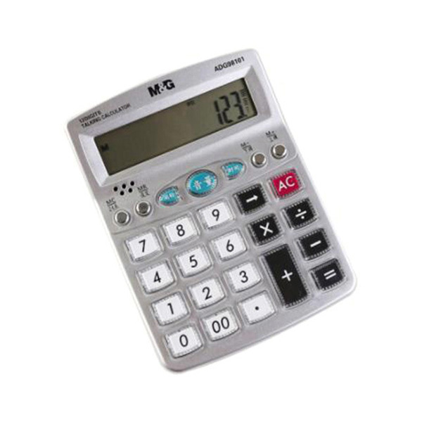 M&G/晨光 语音型计算器 ADG98101 银色 1个