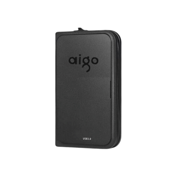 AIGO/爱国者 移动硬盘 HD806 2TB USB3.0 黑色 1个