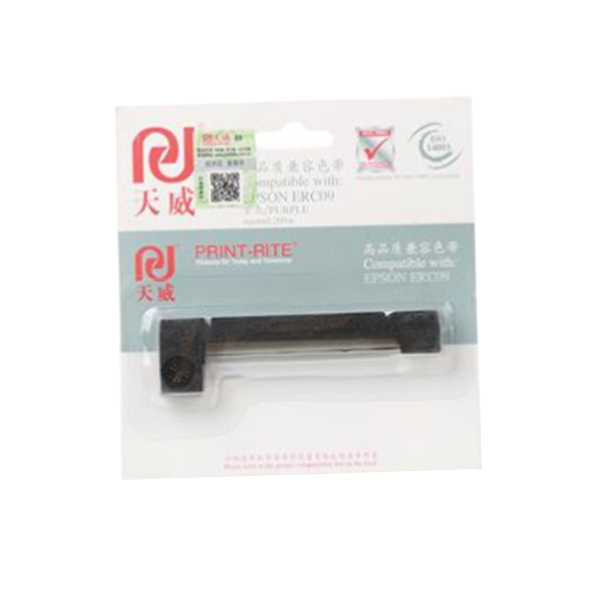 PRINT-RITE/天威 色带 ERC09 紫色 1根