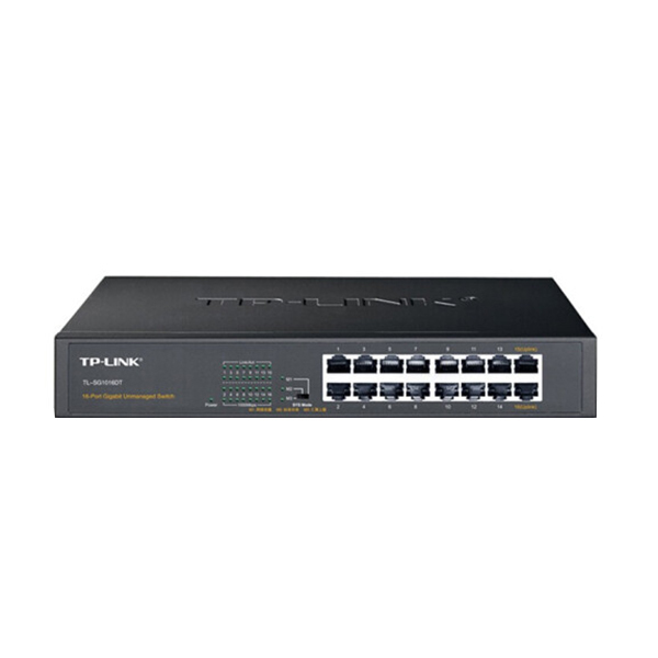 TP-LINK/普联 交换机 TL-SG1016DT 16口千兆 1个