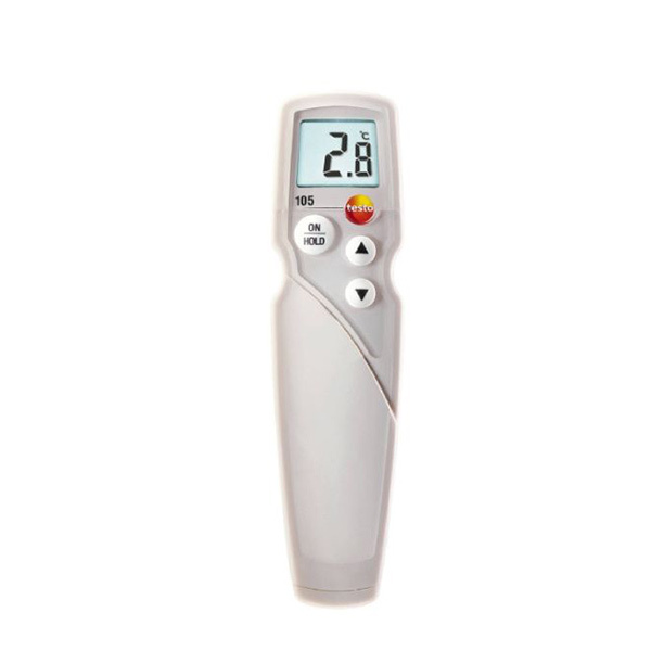 TESTO/德图 手持式温度计 testo 105 带有标准测量头 包括腰带/墙面支架和电池 1台