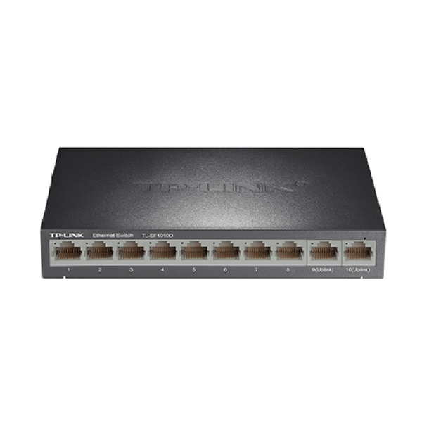 TP-LINK/普联 桌面式百兆交换机 TL-SF1010D 10口 1台