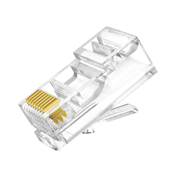 TP-LINK/普联 水晶头 TL-EH601-100 六类非屏蔽网络(每盒100个) 1盒