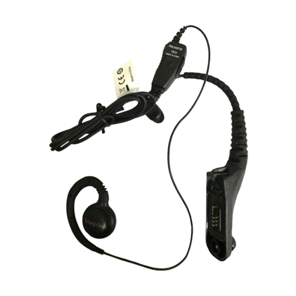 MOTOROLA/摩托罗拉 耳挂式耳机 PMLN5975 带有线控麦克风 PTT 1个