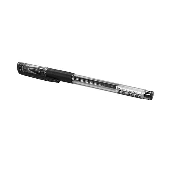 DELI/得力 中性笔 6601 黑色 0.5mm 12支/盒(适用6901笔芯) 1盒