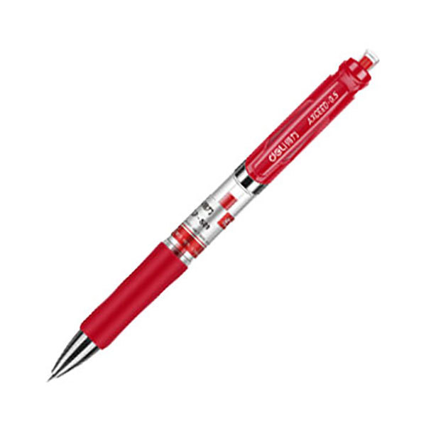 DELI/得力 中性笔 S01 红色 0.5mm 12支/盒 1盒