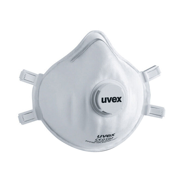 UVEX/优维斯 Silv-Air 2310系列罩杯式颗粒物防护口罩 8732312 FFP3 头戴式 带阀 小号 1只