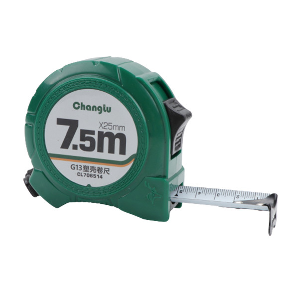 CHANGLU/长鹿 G13塑壳卷尺 706514 7.5m×25mm 1个