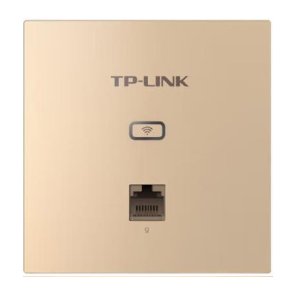 TP-LINK/普联 无线接入器 TL-AP450I-PoE 薄款 香槟金(方) 450M无线面板式AP 1个