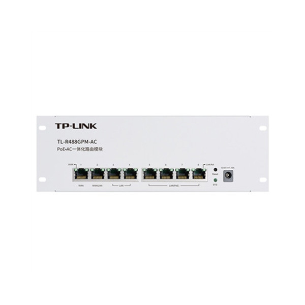 TP-LINK/普联 PoE/AC一体化千兆路由器 TL-R488GPM-AC 1个