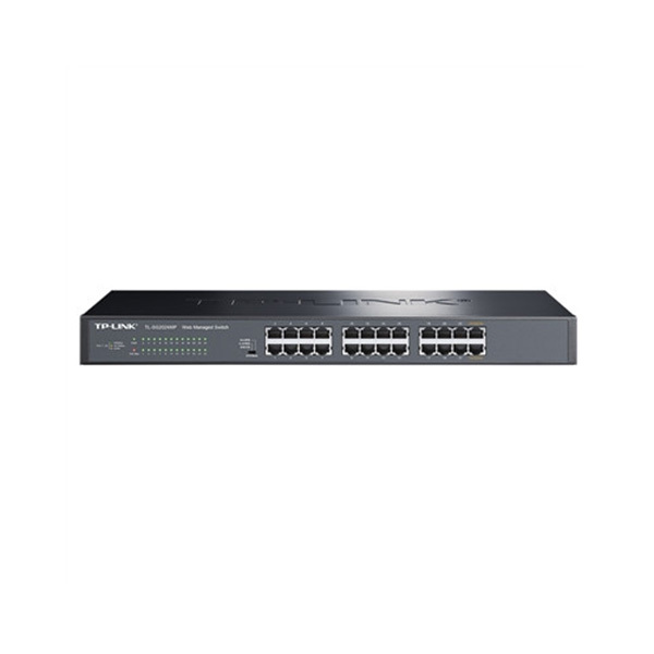 TP-LINK/普联 24口全千兆POE网络交换机 TL-SG2024MP 1个