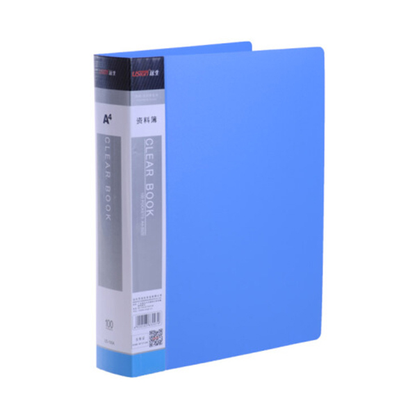 USIGN/远生 资料册 US-100A A4 100页 蓝色 1个