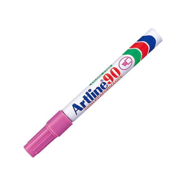 ARTLINE/旗牌雅丽 油性速干记号笔 EK-90 粉红色 2~5mm 1支