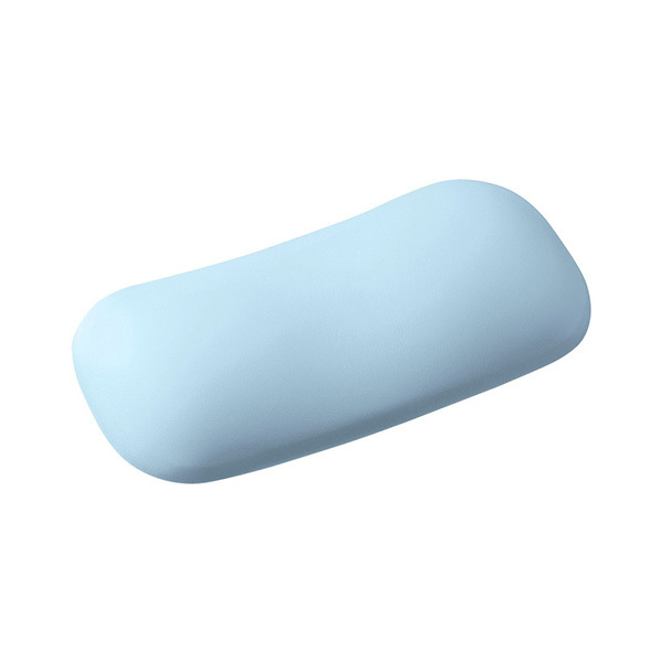 SANWA/山业 PU皮硅胶鼠标腕托 TOK-GEL26BL 蓝色 1个
