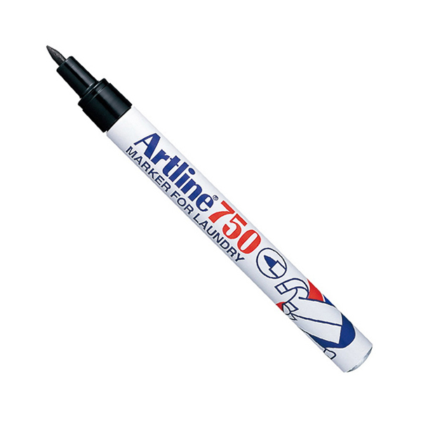 ARTLINE/旗牌雅丽 布料(衣服)记号笔 EK-750 黑 圆头 0.7mm 1支