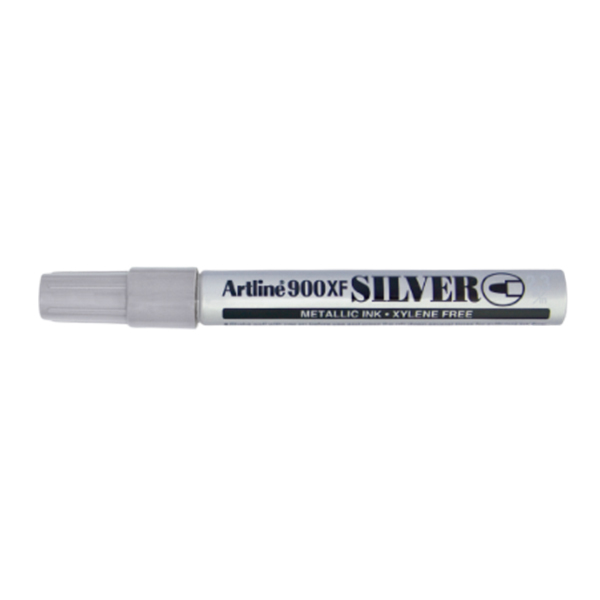ARTLINE/旗牌雅丽 环保型油漆笔 EK-900XF 银色 圆头 2.3mm 12支 1盒