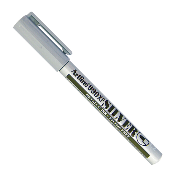 ARTLINE/旗牌雅丽 环保型油漆笔 EK-990XF 银 圆头 1.2mm 1支