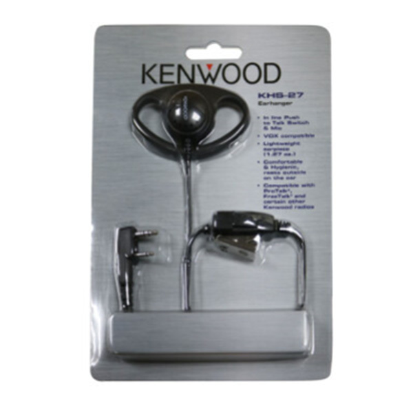 KENWOOD/建伍 对讲机耳挂式耳麦 KHS-27 适用于建伍对讲机 详见型号产品特点 1个